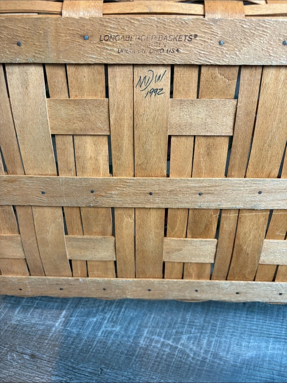 Longaberger serving basket